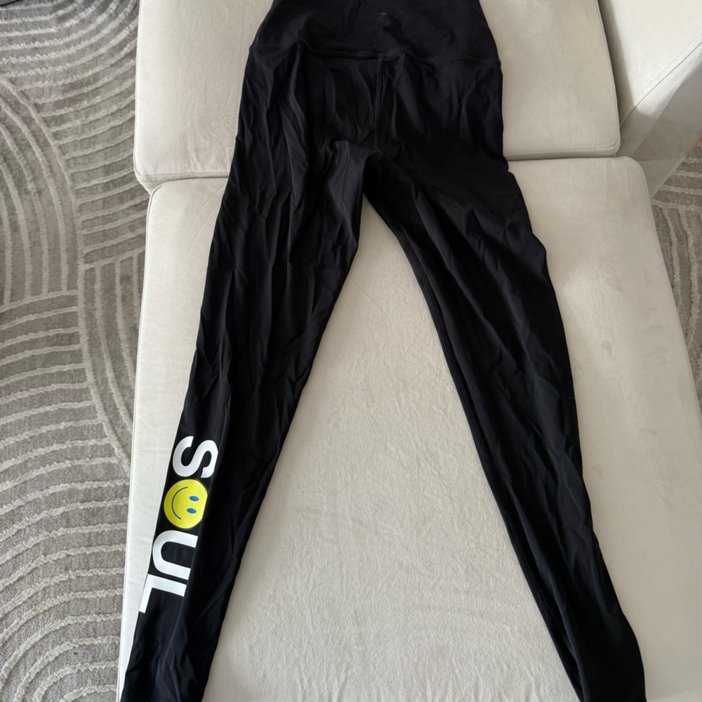 SoulCycle Black Leggings Sleek Athletic Design